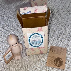 Kewpieville Home Sweet Home Sign Figurine IOB